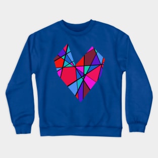 Fractured heart Crewneck Sweatshirt